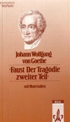 Johann Wolfgang von Goethe, Bern Mahl - Faust, der Tragödie zweiter Teil