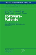 Knu Blind, Knut Blind, Jako Edler, Jakob Edler, Ralph Nack, Ralph u a Nack... - Software-Patente