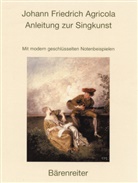 Johann F Agricola, Johann Fr. Agricola, Johann Friedrich Agricola, Johann-Friedrich Agricola, Thomas Seedorf - Anleitung zur Singkunst