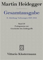Martin Heidegger, Petra Jaeger, Petra Jäger - Gesamtausgabe - 20: Prolegomena zur Geschichte des Zeitbegriffs (Sommersemester 1925)
