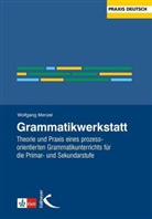 Wolfgang Menzel, Wolfgang Menzel - Grammatikwerkstatt