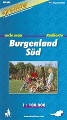 Bikeline Radkarten: Bikeline Radkarte Burgenland Süd