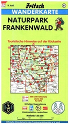 Fritsch Landkartenverlag, Fritsch Fritsch Landkartenverlag - Fritsch Karten - Nr.51: Fritsch Karte - Naturpark Frankenwald
