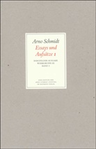Arno Schmidt - Werke, Bargfelder Ausgabe, Werkgr.3 - 3: Essays und Aufsätze. Tl.1