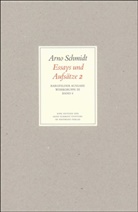 Arno Schmidt - Werke, Bargfelder Ausgabe, Werkgr.3 - 4: Essays und Aufsätze. Tl.2