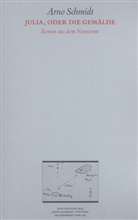 Arno Schmidt - Werke, Bargfelder Ausgabe, Werkgr.4, Studienausgabe - 4: Julia, oder die Gemälde