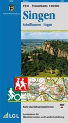 Landesamt für Geoinformation und Landentwicklung B, Landesam für Geoinformation und Landentwi, Lg, LGL - Topographische Freizeitkarten Baden-Württemberg - Bl.510: Topographische Freizeitkarte Baden-Württemberg Singen