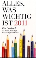 Allmendinge, Allmendinger, Car, Carr, Chang u a - Alles, was wichtig ist 2011