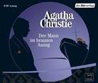 Agatha Christie, Rainer Bock, Susanne Schröder, Susanne Schroeder - Der Mann im braunen Anzug, 3 Audio-CDs (Hörbuch)