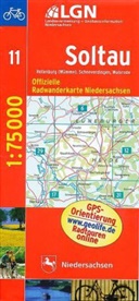 LGL - LGN Radwanderkarte Niedersachsen - Bl.11: LGN Radwanderkarte Niedersachsen - Soltau