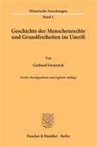 Gerhard Oestreich - Geschichte der Menschenrechte und Grundfreiheiten im Umriß.