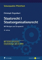 Christoph Degenhart - Staatsrecht, m. CD-ROM. Tl.1