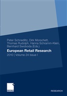 Dirk Morschett, Thomas Rudolph, Peter Schnedlitz, Hanna Schramm-Klein, Bernhard Swoboda - European Retail Research - 24/1: European Retail Research. Issue.1