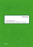 Erich D Krause, Erich-D Krause, Erich-Dieter Krause - Großes Wörterbuch. Indonesisch-Deutsch