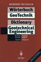 Herbert Bucksch, Helmut Herrmann - Wörterbuch GeoTechnik - Bd.2: Deutsch-Englisch