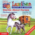 Klaus-Peter Wolf, TWIN - Stories About Horses. Pferdegeschichten, 1 Audio-CD, engl. Version, 1 Audio-CD (Hörbuch)