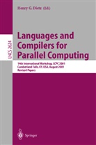 Henry Gordon Dietz - Languages and Compilers for Parallel Computing