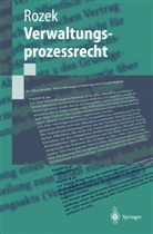 J Rozek, J. Rozek, Jochen Rozek - Verwaltungsprozessrecht