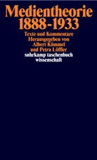 Alber Kümmel, Albert Kümmel, LÖFFLER, Löffler, Petra Löffler - Medientheorie 1888-1933