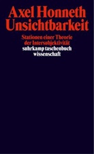 Axel Honneth - Unsichtbarkeit
