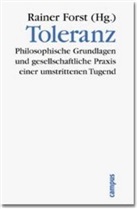 Rüdiger Bubner, Otfried Höffe, Paul Ricoeur, Raine Forst, Rainer Forst - Toleranz