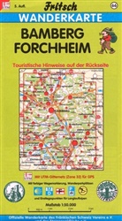Fritsch Landkartenverlag, Fritsch Fritsch Landkartenverlag - Fritsch Karten - Nr.66: Fritsch Karte - Bamberg, Forchheim