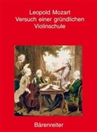 Leopold Mozart, Greta Moens-Haenen - Versuch einer gründlichen Violinschule