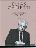 Elias Canetti - Aufzeichnungen 1992-1993
