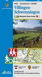 Landesamt für Geoinformation und Landentwicklung B, Landesam für Geoinformation und Landentwi, Lg, LGL - Topographische Freizeitkarten Baden-Württemberg - Bl.507: Topographische Freizeitkarte Baden-Württemberg Villingen-Schwenningen