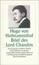 Hugo von Hofmannsthal - Brief des Lord Chandos