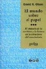 David R. Olson - El mundo sobre el papel