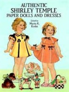 Krebs, Marta K. Krebs, Krebs Paper Dolls, Paper Dolls, Marta K. Krebs - Authentic Shirley Temple Paper Dolls and Dresses