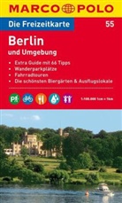 Die Freizeitkarte - Bl.55: Die Freizeitkarte Berlin und Umgebung