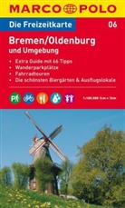 Die Freizeitkarte - Bl.6: Die Freizeitkarte Bremen, Oldenburg und Umgebung