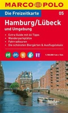 Die Freizeitkarte - Bl.5: Die Freizeitkarte Hamburg, Lübeck und Umgebung