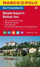 Die Freizeitkarte - Bl.65: Die Freizeitkarte Niederbayern, Rottal-Inn