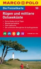 Die Freizeitkarte - Bl.50: Die Freizeitkarte Rügen und mittlere Ostseeküste