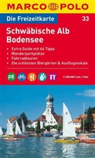 Die Freizeitkarte - Bl.33: Die Freizeitkarte Schwäbische Alb, Bodensee