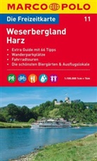 Die Freizeitkarte - Bl.11: Die Freizeitkarte Weserbergland, Harz