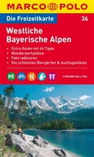 Die Freizeitkarte - Bl.36: Die Freizeitkarte Westliche Bayerische Alpen