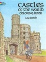 Coloring Books, M Macdermott, A. G. Smith, A.g. Smith, Albert G. Smith - Castles of the World Coloring Book