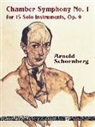 Music Scores, Arnold Schoenberg - Chamber Symphony No. 1