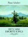 Eusebius Mandyczewski, Franz Schubert - Fifty-Nine Favorite Songs