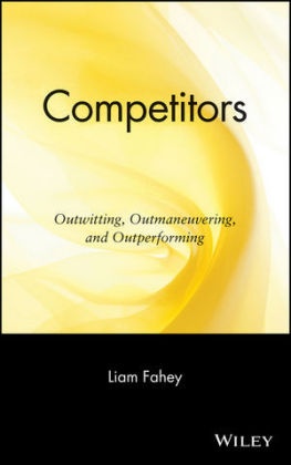 Fahey, L Fahey, Liam Fahey, FAHEY LIAM - Competitors Outwitting, Outmaneuvering, and Outperforming