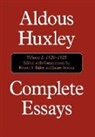 Aldous Huxley, Robert S Baker, Robert S. Baker, James Sexton - Aldous Huxley 1920-1925: Complete Essays