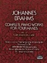 J. Brahms, Johannes Brahms, Classical Piano Sheet Music, Eusebius Mandyczewski - Complete Piano Works for Four Hands