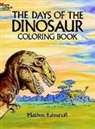 Coloring Books, Kalmenoff, Matthew Kalmenoff - The Days of the Dinosaur Coloring Book