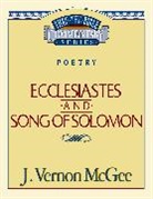 J. McGee, J. Vernon McGee, Vernon J. McGee, Thomas Nelson Publishers - Thru the Bible Commentary