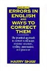 Harry Shaw - Errors in English and ways to