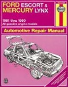 Alan Harold Ahlstrand, Alan/ Haynes Ahlstrand, J. H. Haynes, Alan Phlstrand - Ford Escort and Mercury Lynx Automotive Repair Manual, 1981-1990